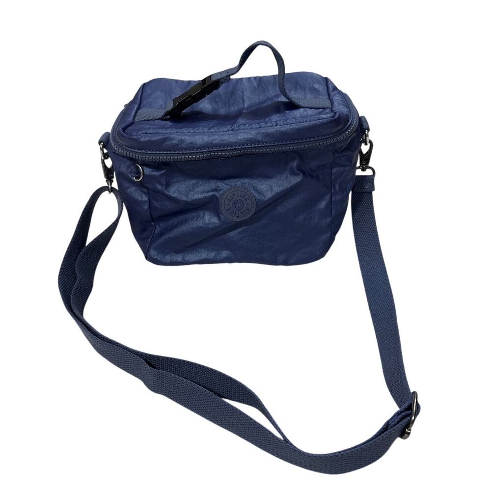 Kipling Blue Graham Insulated Lunch Bag Crossbody Work Travel Essential School